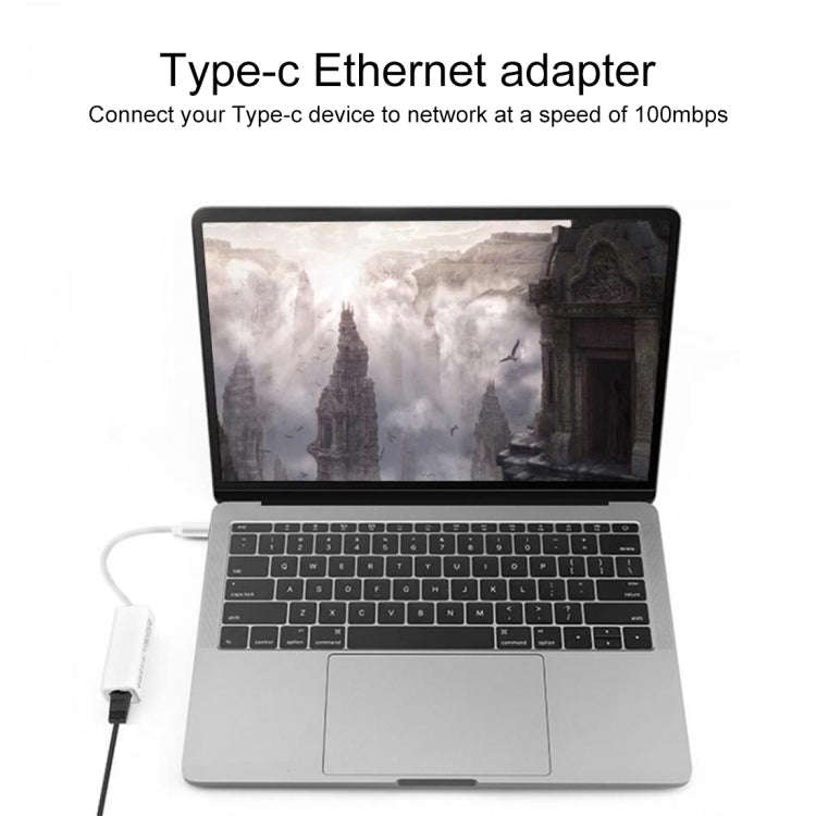 KY-RTL8152B USB-C / Type-C 10 / 100 Mbps Ethernet Adapter Network Card