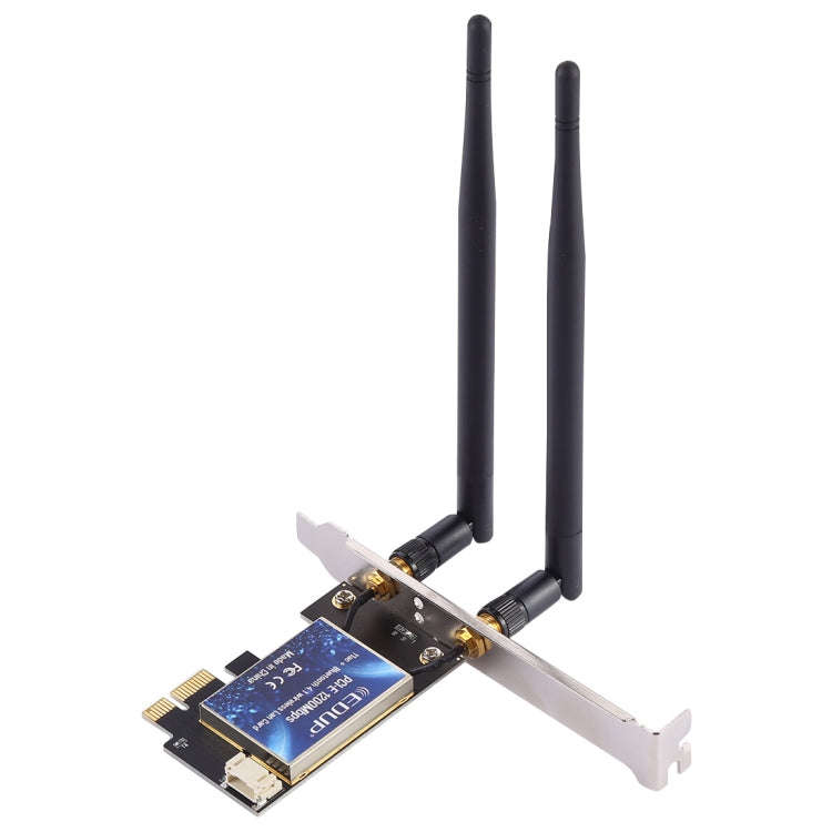 EDUP EP-9620 2 in 1 AC1200Mbps 2.4GHz & 5.8GHz Dual Band PCI-E 2 Antenna WiFi Adapter External Ne...