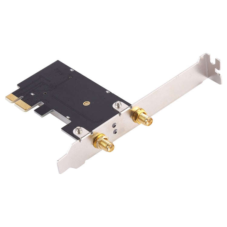 EDUP EP-9620 2 in 1 AC1200Mbps 2.4GHz & 5.8GHz Dual Band PCI-E 2 Antenna WiFi Adapter External Ne...
