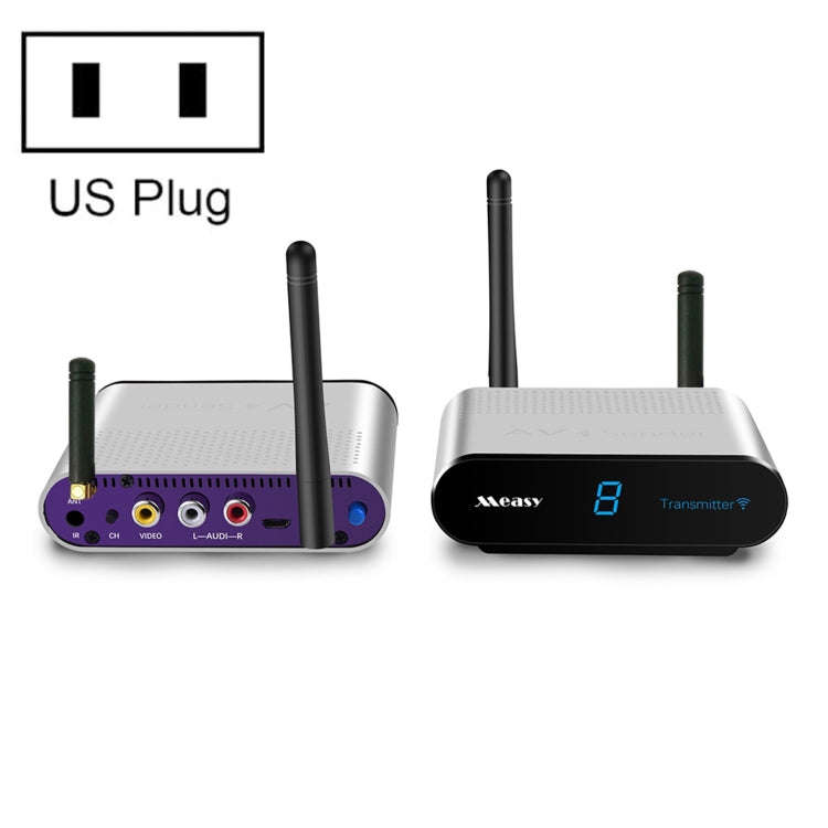 Measy AV230 2.4GHz Wireless Audio / Video Transmitter and Receiver with Infrared Return Function,...