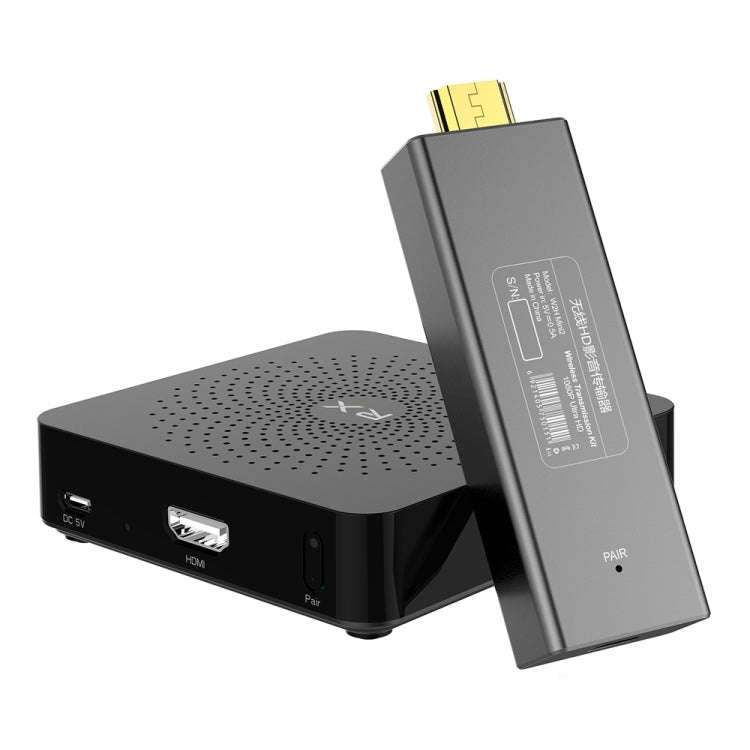 Measy W2H Mini2 60GHz Full HD 1080P Wireless 3D Transmission Kit, Transmission Distance: 30m, EU ...