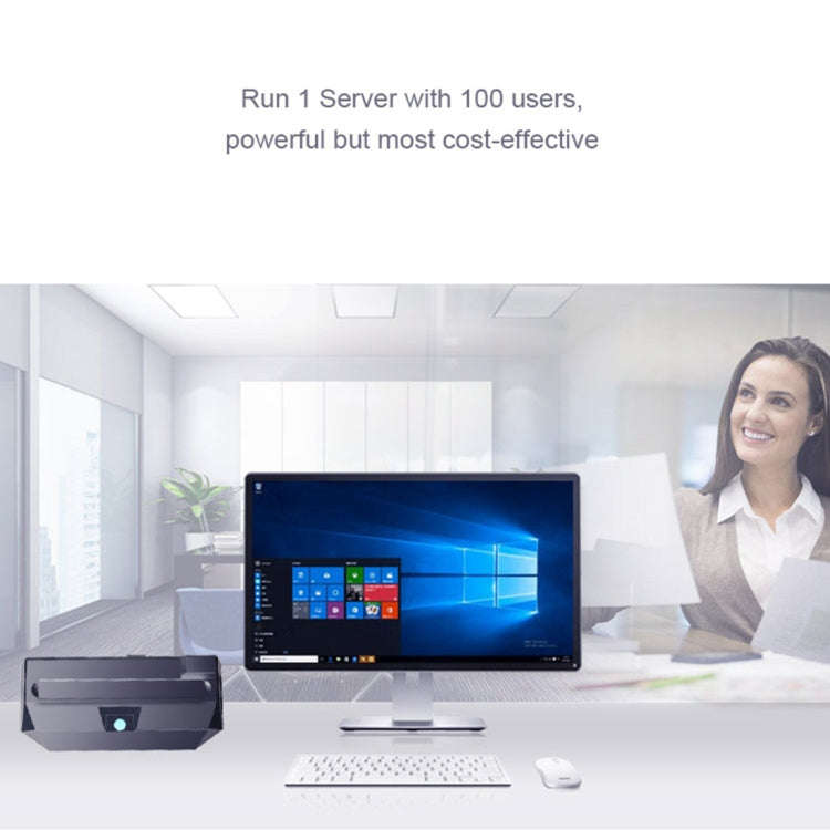 Zero Client R1 Mini PC, CORTEX QUAD A9 Quad Core up to 1.6GHz, RAM: 1GB, ROM: 8GB, Support HDMI, ...