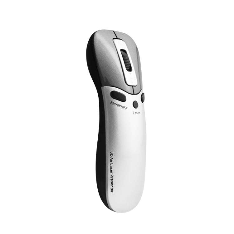 PR-05 2.4G Wireless 6D Gyroscope Fly Air Mouse Laser Pointer Pen Presenter for PC / Laptop Teachi...