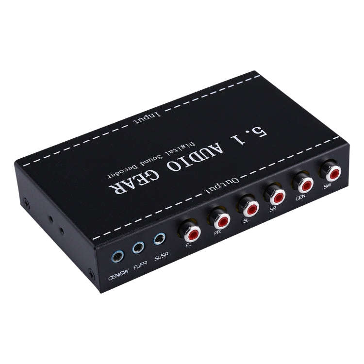 NK-A6L 5.1 Audio Gear Digital Sound Decoder, EU Plug