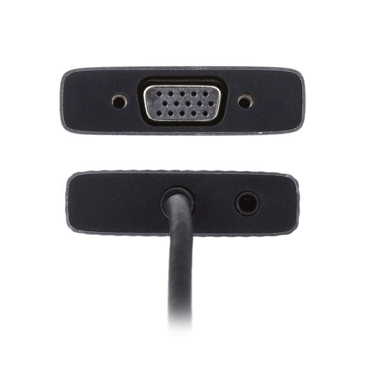 7 In 1 Dual USB 3.0 + TF/SD + HDMI/VGA + 3.5mm Jack + Type-C / USB-C Multi-function USB-C Dock St...