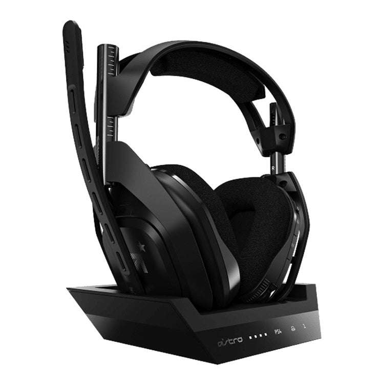 Logitech Astro A50 Multi-function Base Station Wireless Gaming Headset Microphone, Built-in USB S...