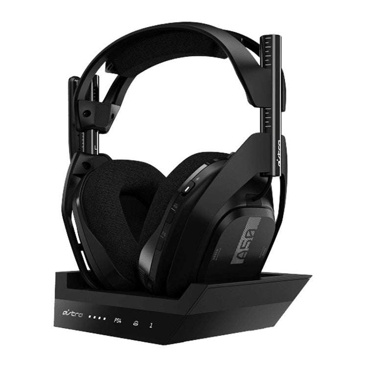 Logitech Astro A50 Multi-function Base Station Wireless Gaming Headset Microphone, Built-in USB S...