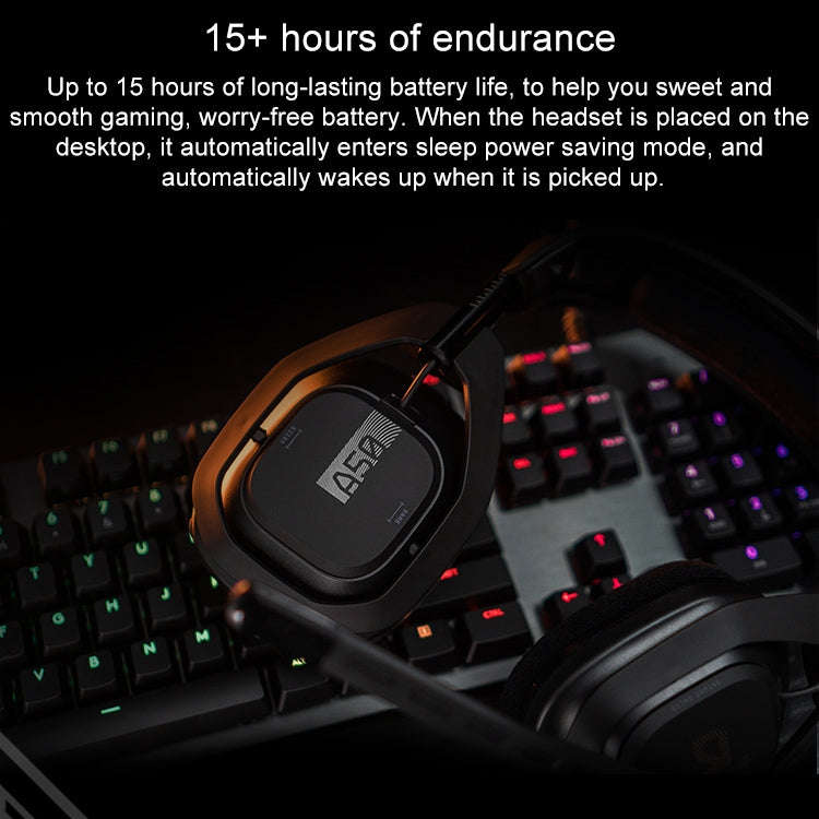 Logitech Astro A50 Multi-function Base Station Wireless Gaming Headset Microphone, Built-in USB S...