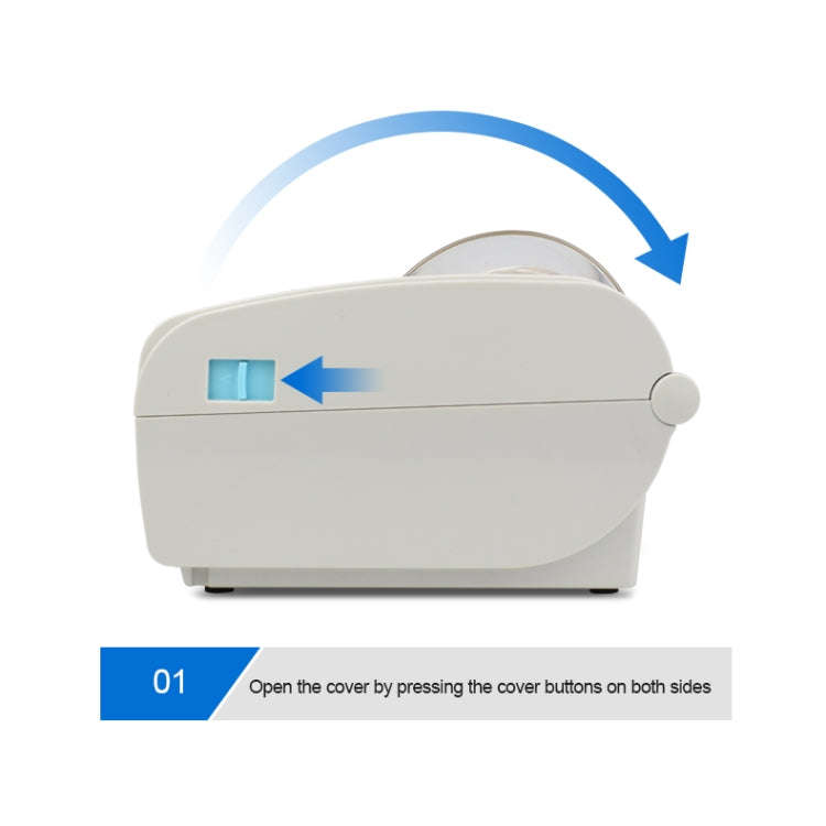 POS-9210 110mm USB +  Bluetooth POS Receipt Thermal Printer Express Delivery Barcode Label Printe...