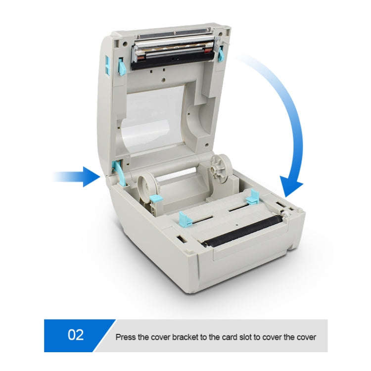 POS-9210 110mm USB +  Bluetooth POS Receipt Thermal Printer Express Delivery Barcode Label Printe...