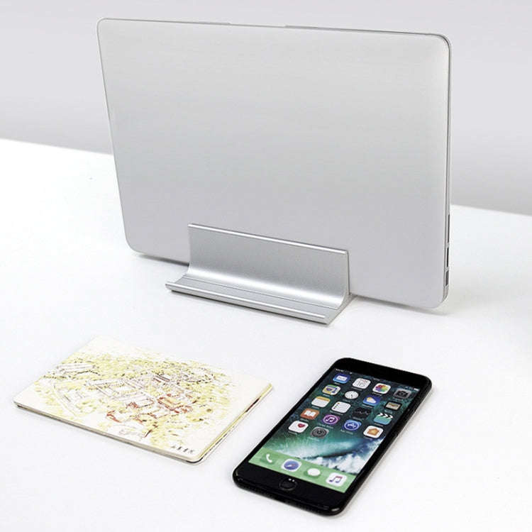 Universal Portable Aluminum Alloy Single Slot Width Adjustable Laptop Vertical Radiating Storage ...