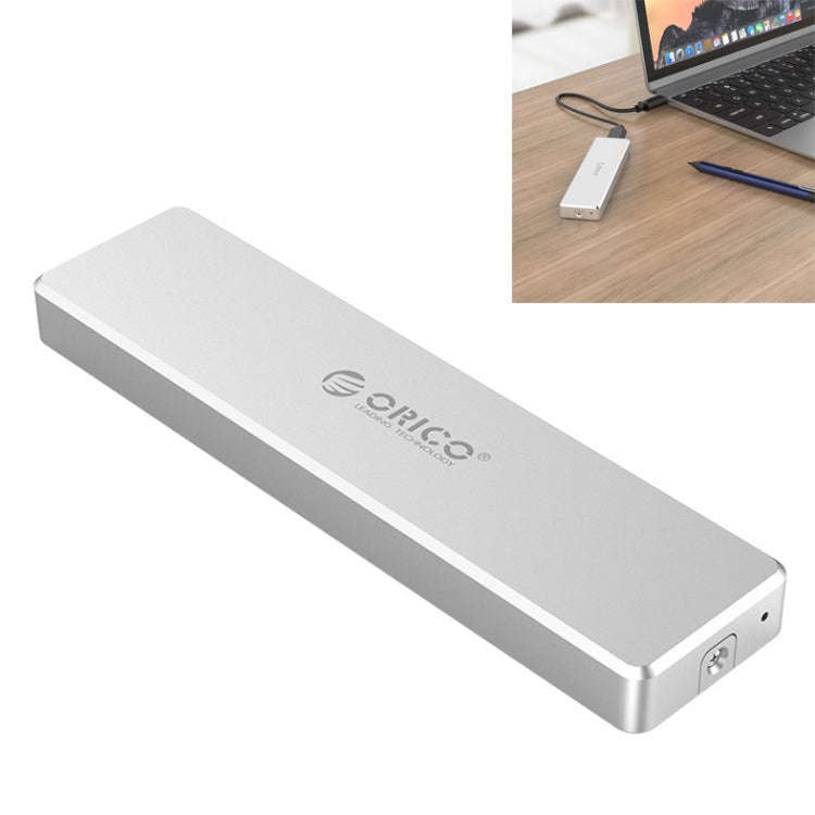 ORICO PCM2-C3 M.2 M-Key to USB 3.1 Gen2 USB-C / Type-C Push-top Solid State Drive Enclosure, The ...