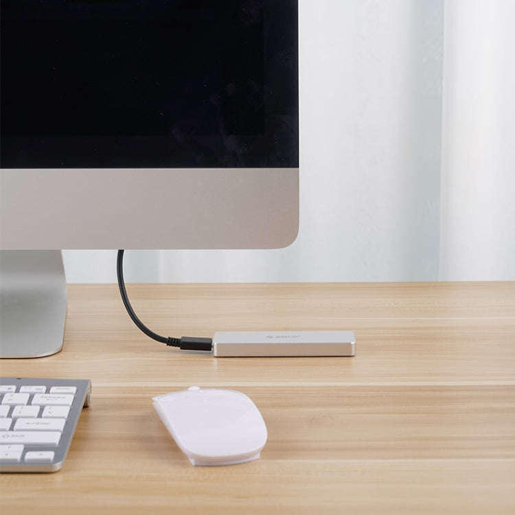 ORICO PCM2-C3 M.2 M-Key to USB 3.1 Gen2 USB-C / Type-C Push-top Solid State Drive Enclosure, The ...