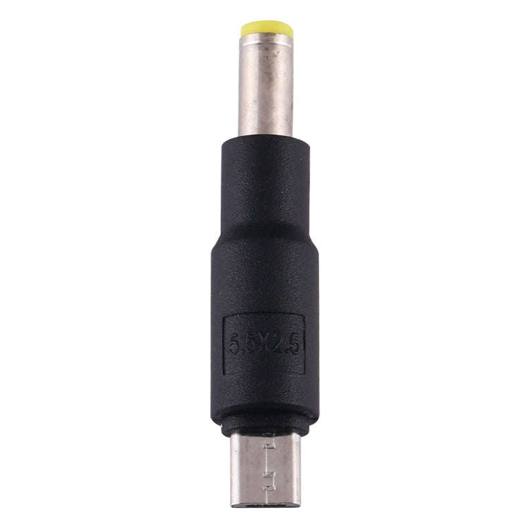 10 PCS 5.5 x 2.5mm to Micro USB DC Power Plug Connector