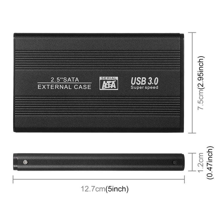 Richwell SATA R2-SATA-250GB 250GB 2.5 inch USB3.0 Super Speed Interface Mobile Hard Disk Drive(Bl...