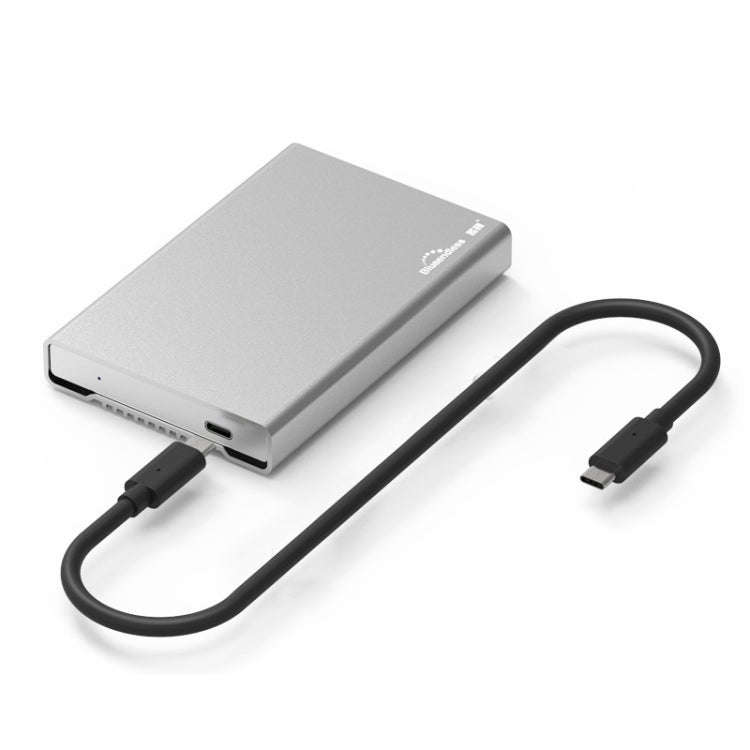 Blueendless U23Q SATA 2.5 inch Micro B Interface HDD Enclosure with USB-C / Type-C to USB-C / Typ...