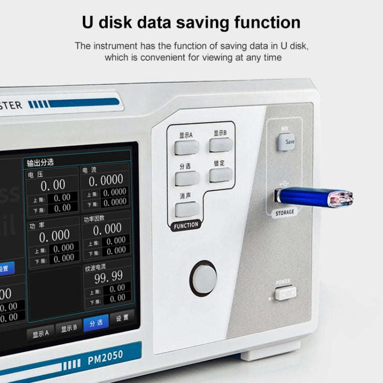 DCUU PM2050A Intelligent Electrical Parameters Measuring Instrument, Input 20A, Output 20A (US Plug)