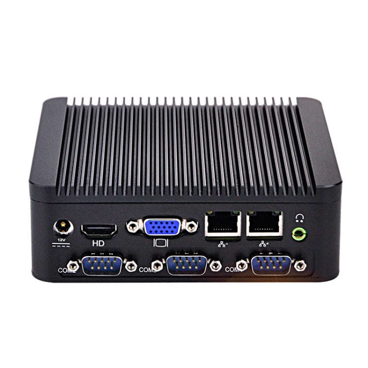Fanless Mini Industrial Control PC with 4 USB Ports & RS-232 COM Port, 8GB RAM, Intel Celeron N29...