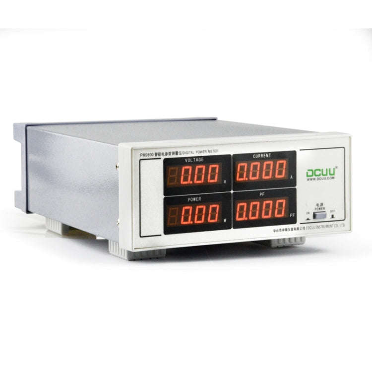 DCUU PM9800 Intelligent Electrical Parameters Measuring Instrument, Basic Edition (US Plug)