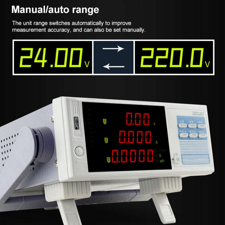 DCUU PM9915 Intelligent Electrical Parameters Measuring Instrument (EU Plug)