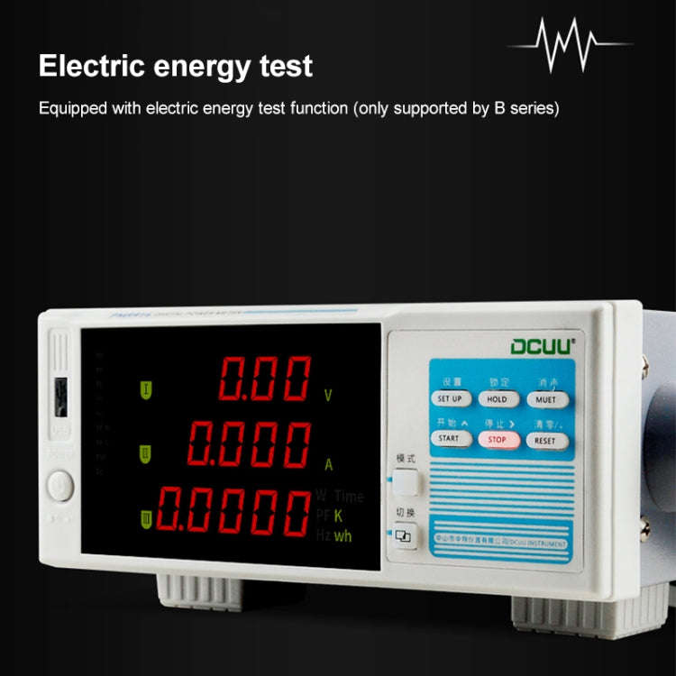 DCUU PM9915 Intelligent Electrical Parameters Measuring Instrument (EU Plug)
