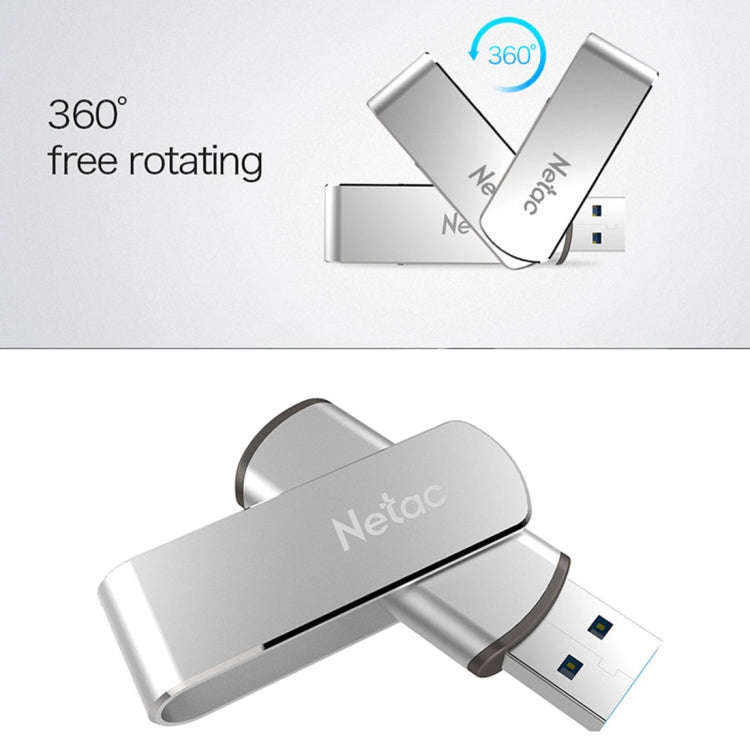 Netac U388 128GB USB 3.0 Twister Secure Encryption Flash Disk