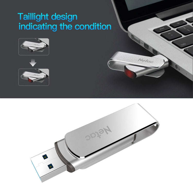 Netac U388 128GB USB 3.0 Twister Secure Encryption Flash Disk