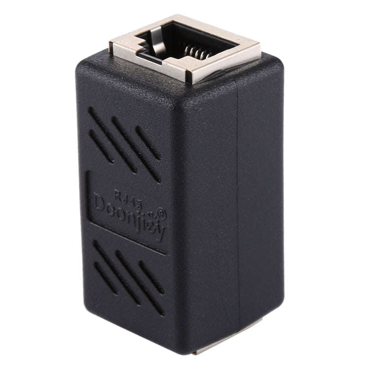 Crystal Network Straight Through Head-line Connector Pair Terminal Female to Double Head RJ45 Int...