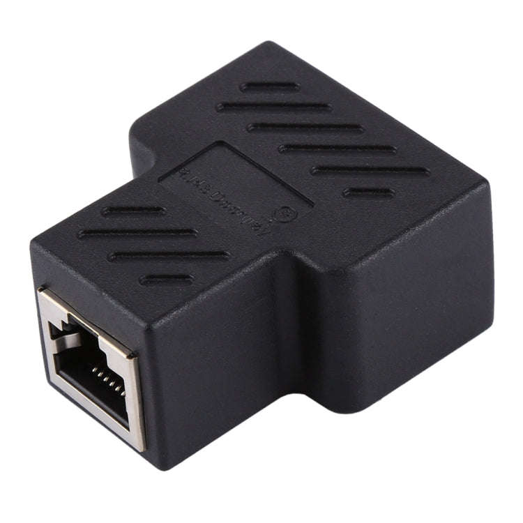 Crystal Network Straight Through Head-line Connector Terminal Female to Female Three Head RJ45 In...