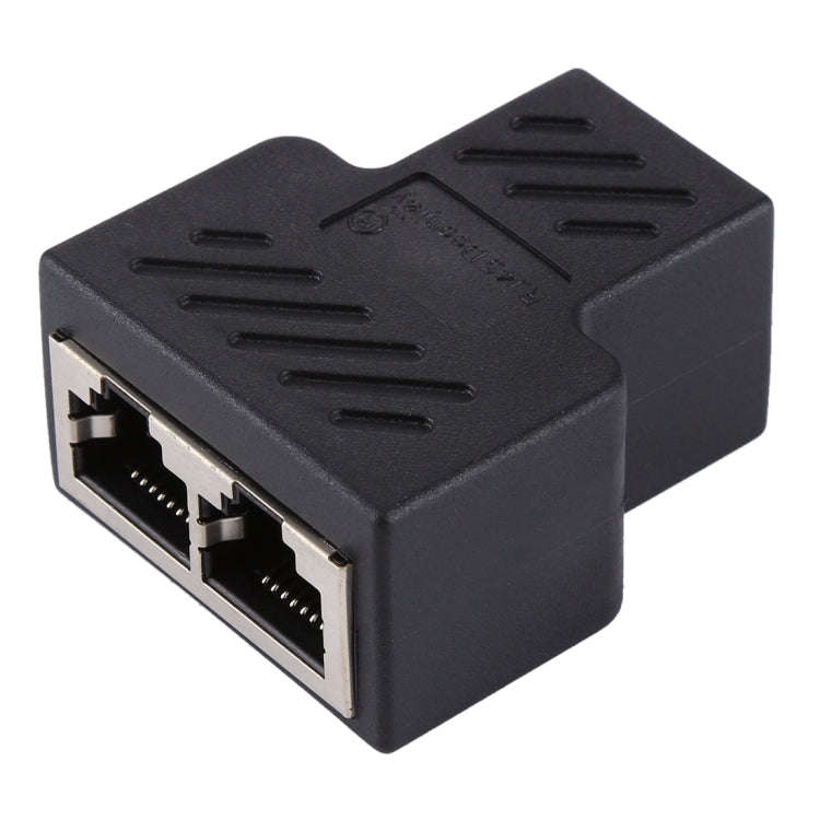 Crystal Network Straight Through Head-line Connector Terminal Female to Female Three Head RJ45 In...