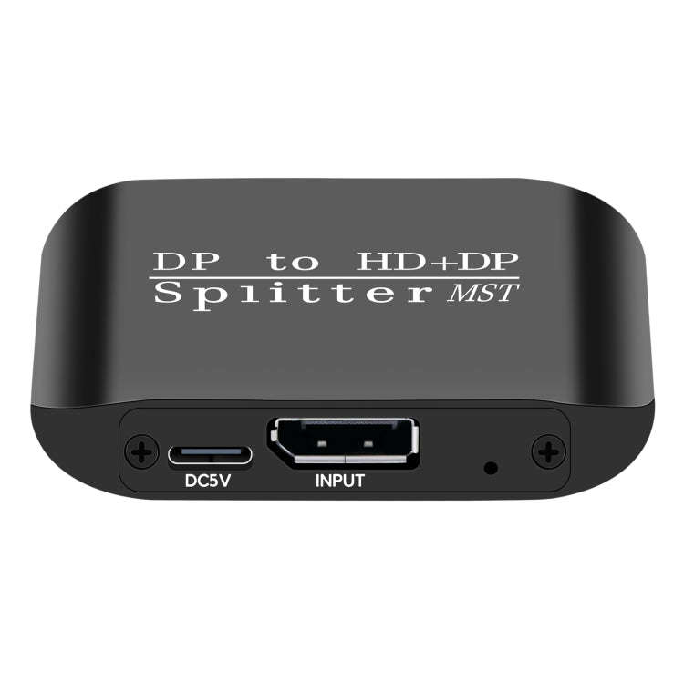 NK-W60 DP DisplayPort To HDMI, DP DisplayPort Splitter MST / SST Monitor Switcher (Black)