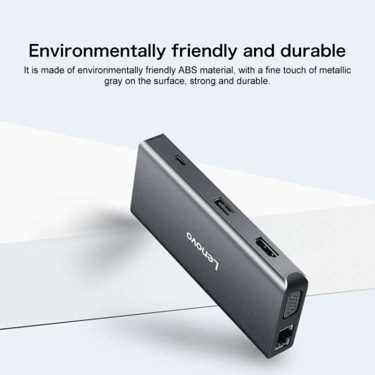 Lenovo LX0801 Type-C / USB-C Network Cable Interface Converter Docking Station