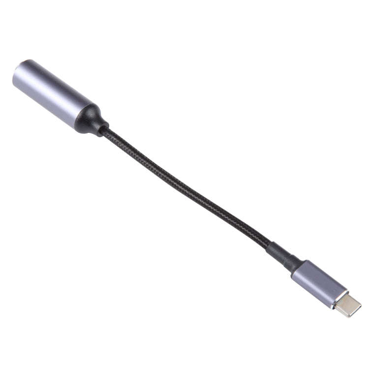 USB-C / Type-C Male to 7.4x0.6mm Female Nylon Braided Adapter Cable