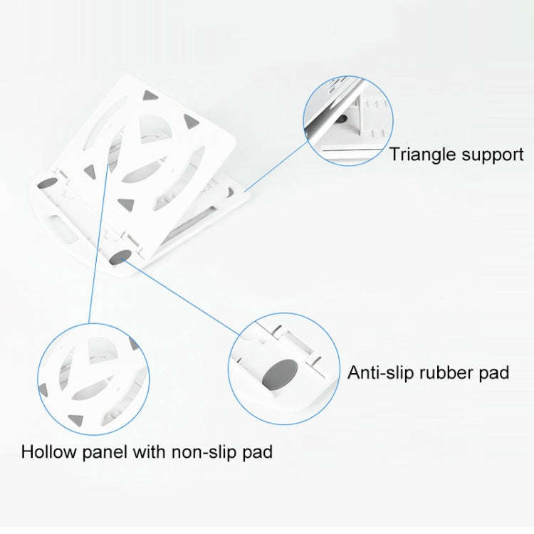 General-purpose Increased Heat Dissipation For Laptops Holder, Style: Standard Version (Black)