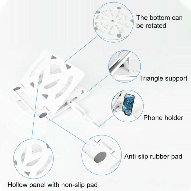 General-purpose Increased Heat Dissipation For Laptops Holder, Style: with Mobile Phone Holder wi...
