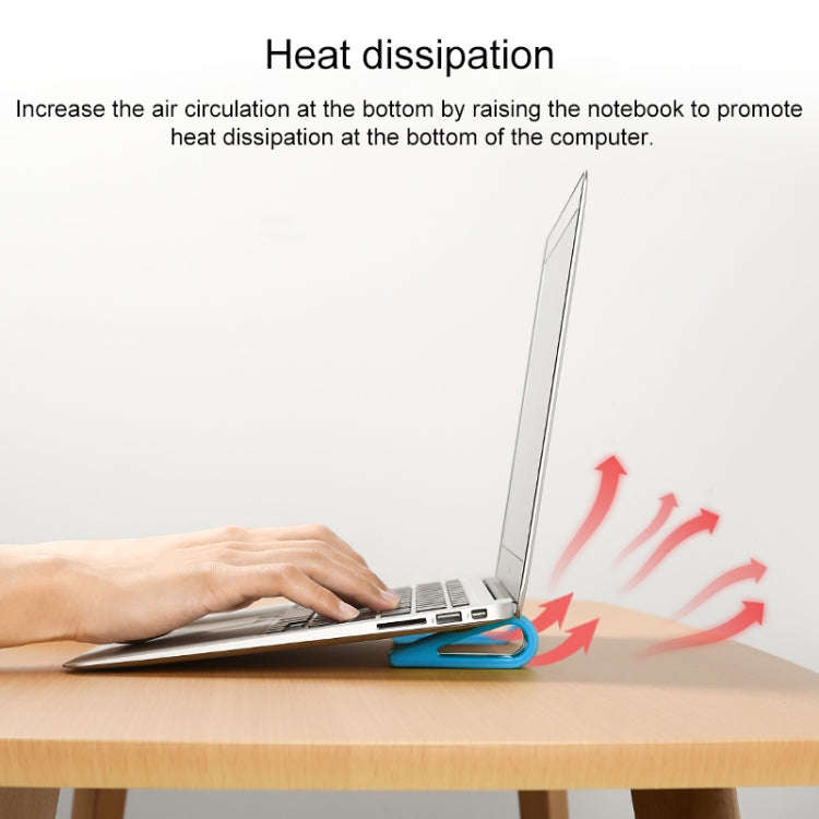 2 PCS Simple Notebook Computer Bracket Adjustable Height Increase Heat Dissipation Base Pad Holde...
