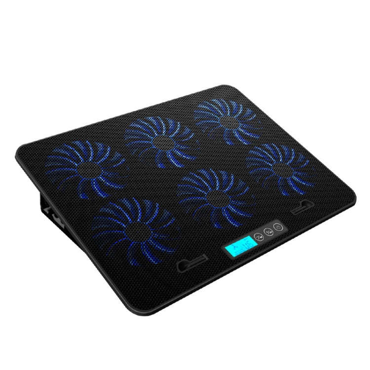 ICE COOREL Notebook Computer Base Speed Control Silent Six-fan Cooling Holder Cooling Rack, Style...
