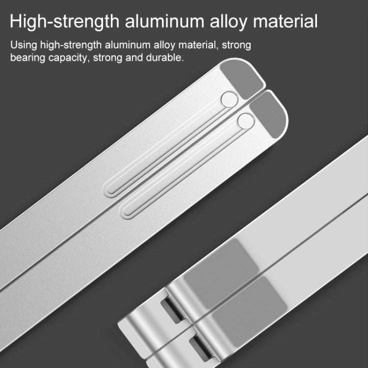 Portable Adjustable Laptop Stand Desktop Lifting Height Increase Rack Folding Heat Dissipation Ho...