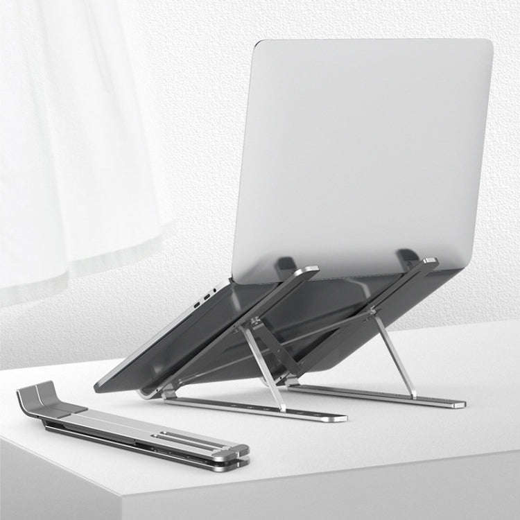 Portable Adjustable Laptop Stand Desktop Lifting Height Increase Rack Folding Heat Dissipation Ho...