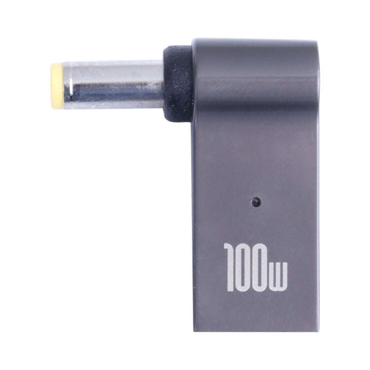 100W USB-C / Type-C Female to DC 5.5x1.7mm Male Computer Charging Adapter for Acer