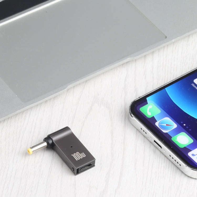 100W USB-C / Type-C Female to DC 4.0x1.7mm Male Computer Charging Adapter for Lenovo