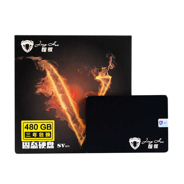 JingHai SV Series 2.5 inch SATA III Solid State Drive, Flash Architecture: TLC, Capacity: 480GB