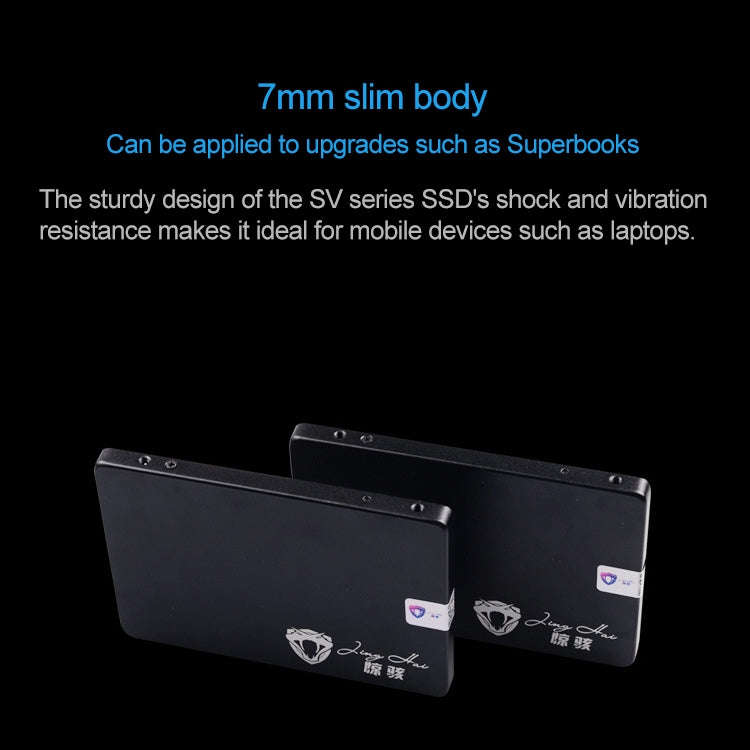 JingHai SV Series 2.5 inch SATA III Solid State Drive, Flash Architecture: TLC, Capacity: 480GB
