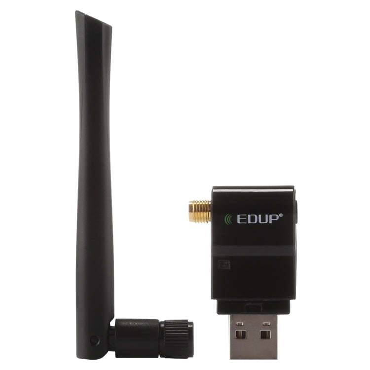 EDUP EP-AC1635 600Mbps Dual Band Wireless 11AC USB Ethernet Adapter 2dBi Antenna for Laptop / PC(...