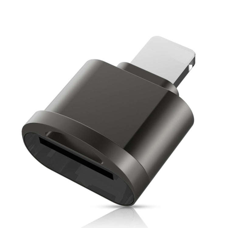 8 Pin to TF Card Adapter Mini TF Card Reader(Black)