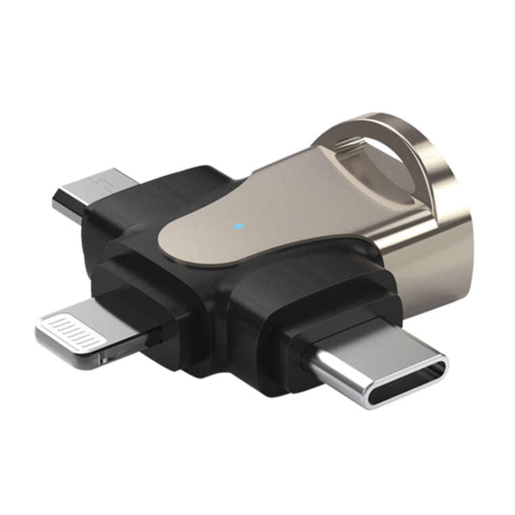 3 In 1 OTG Adapter (Gold)