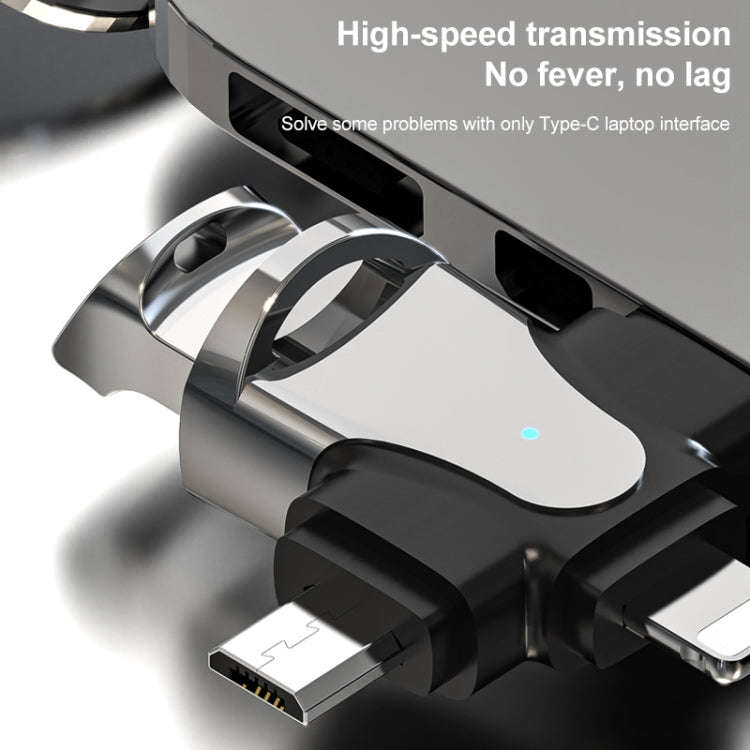 3 In 1 OTG Adapter (Silver)