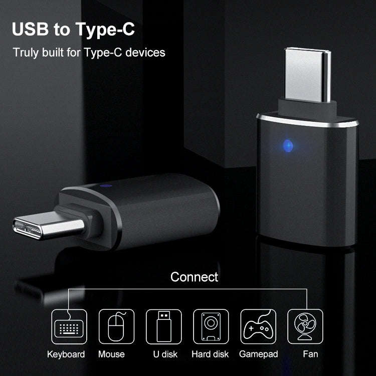 USB to Type-C / USB-C OTG USB Flash Driver (Grey)
