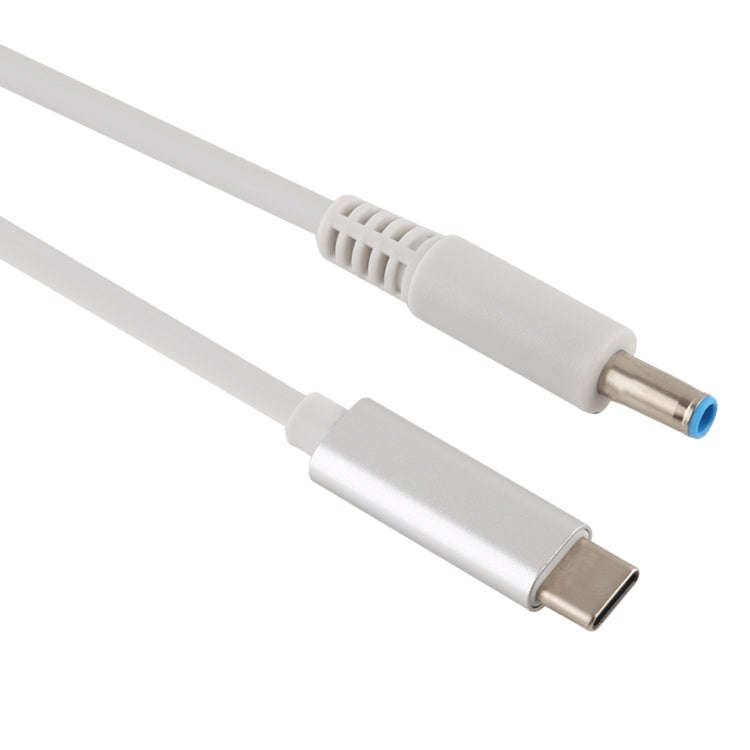 For HP USB-C / Type-C to 4.5 x 3.0mm Laptop Power Charging Cable, Cable Length: about 1.5m