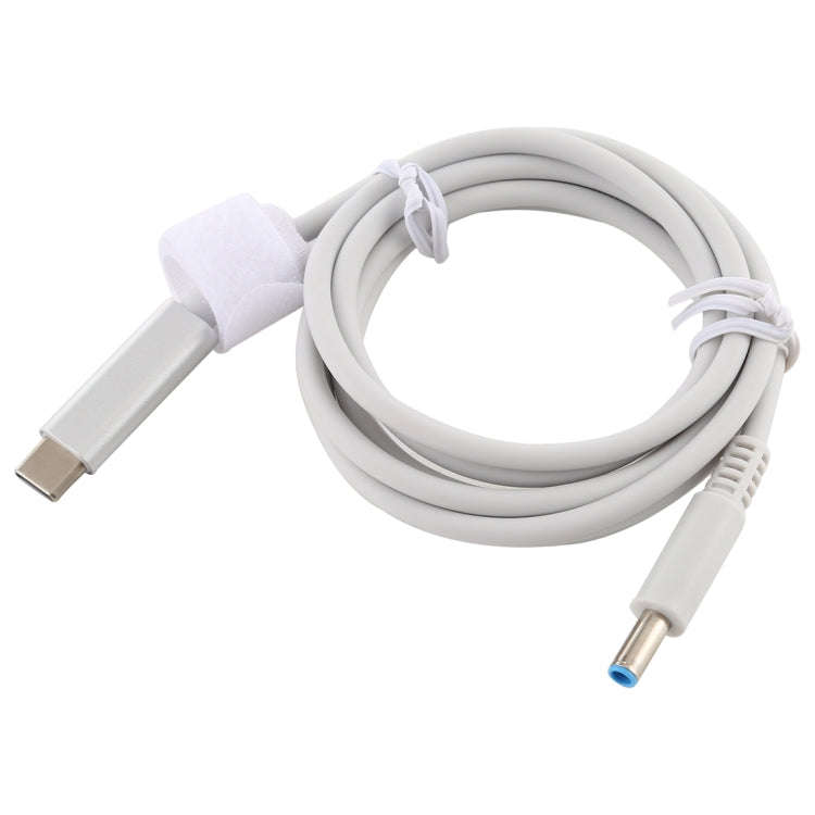 For HP USB-C / Type-C to 4.5 x 3.0mm Laptop Power Charging Cable, Cable Length: about 1.5m